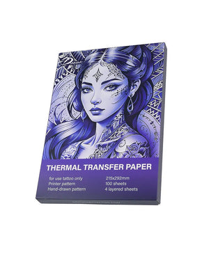 Dragoart Tattoo Transfer Paper Box with 100 Sheets A4 Size.