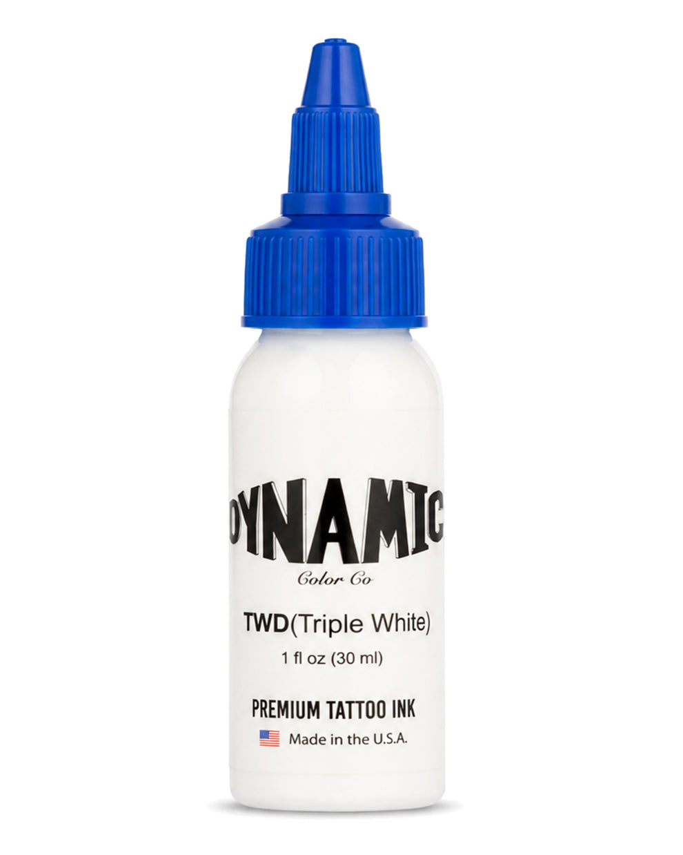 Dynamic Triple White Tattoo Ink 1oz 30ml bright white tattoo ink for highlights contrast and color enhancement COZ Tattoo Supplies
