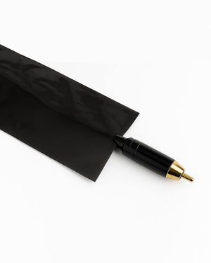 EZ Tattoo Sleeves (Black) – Pen & Clip Cord Disposable Covers, 100pcs Box.