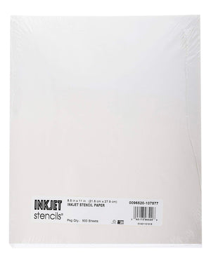 InkJet Stencils paper 8.5x11 inches pack of 500 sheets for tattoo stencil printing.