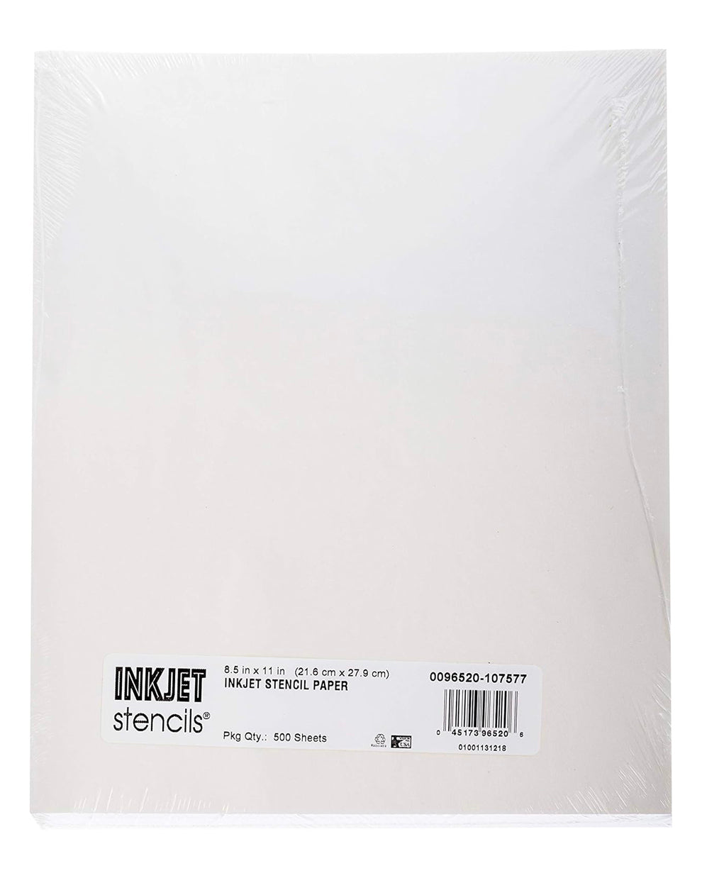 InkJet Stencils paper 8.5x11 inches pack of 500 sheets for tattoo stencil printing.