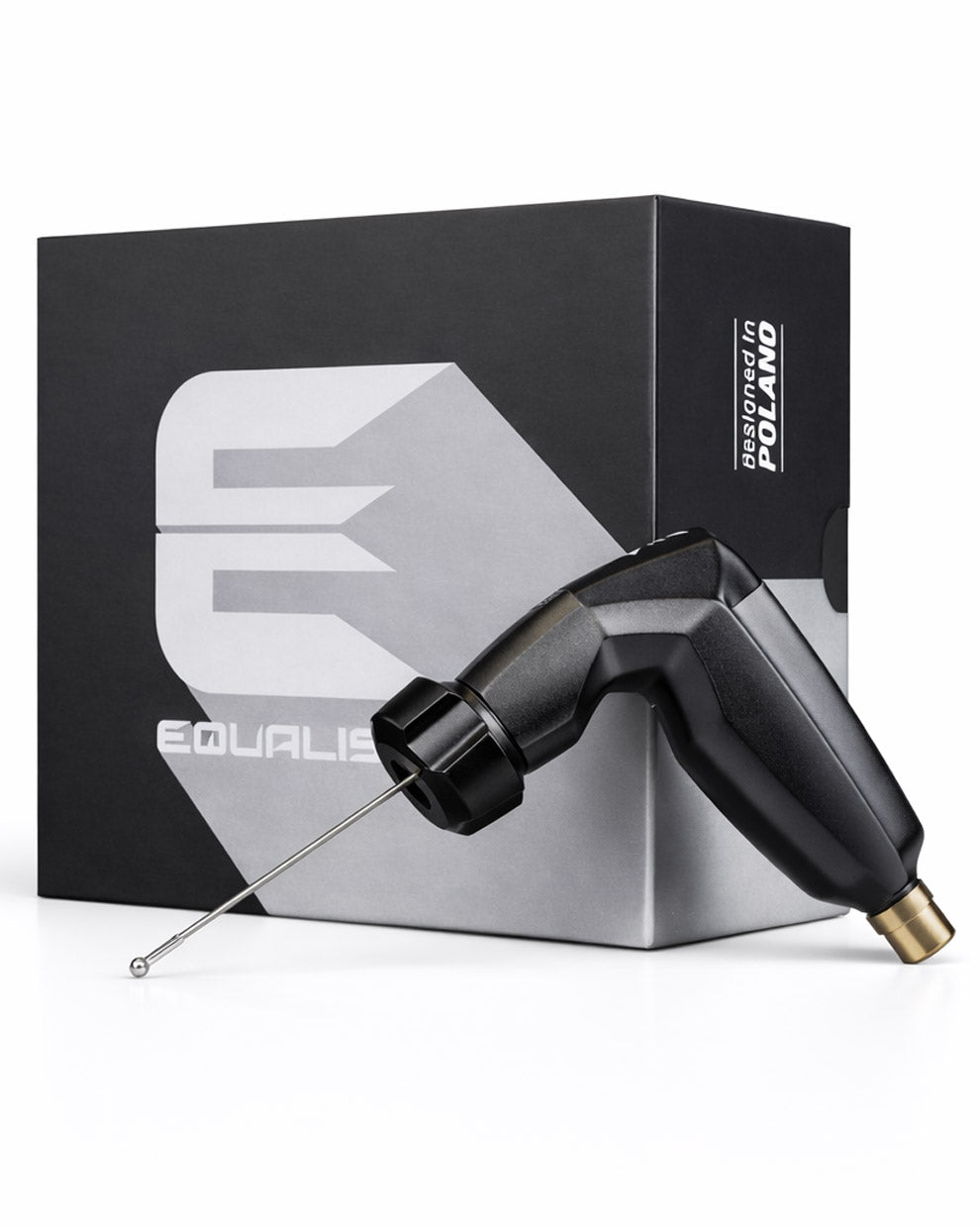 Equaliser rotary tattoo machine in gray color, clean studio product image on white background – Coz Tattoo Supplies
