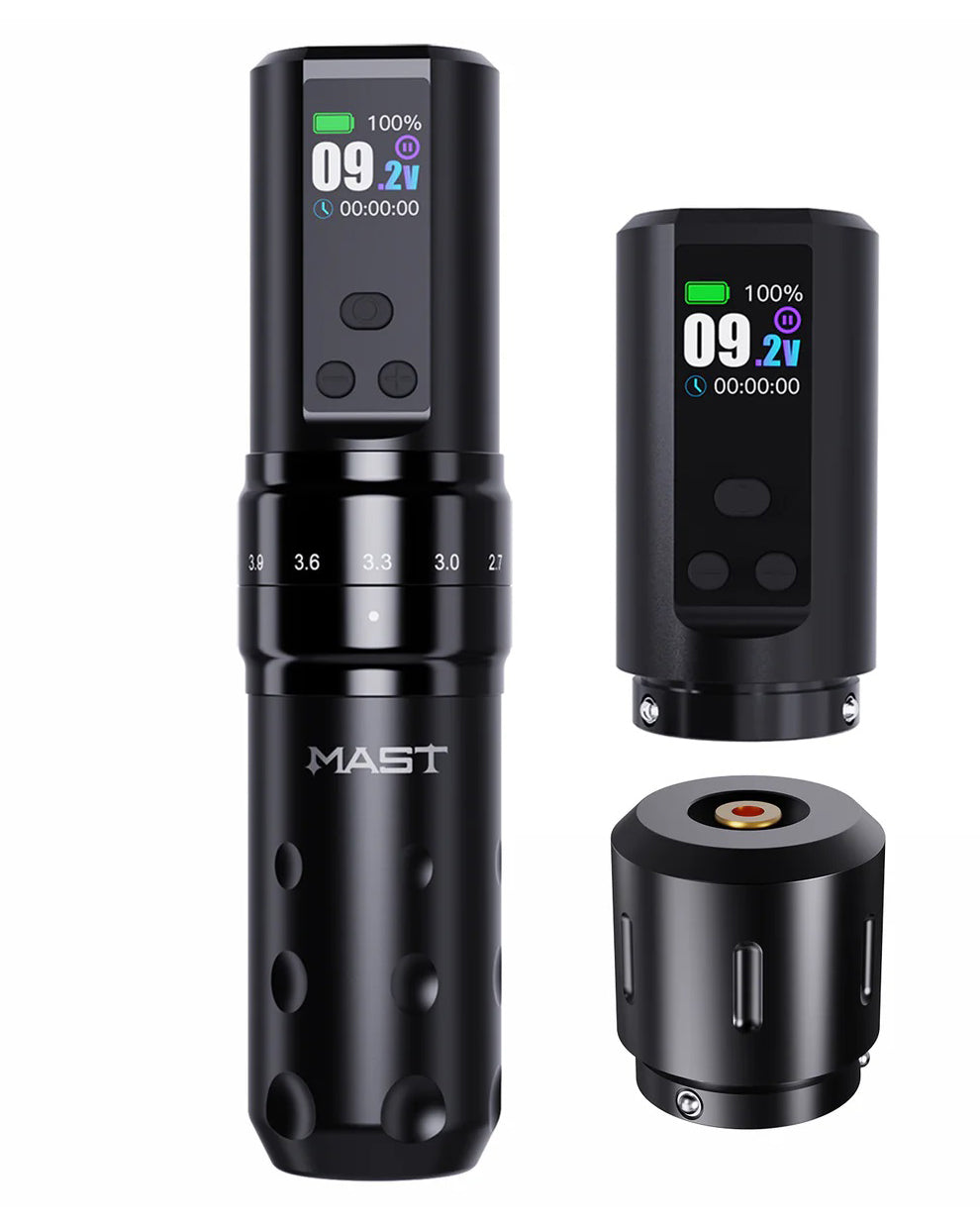 Dragonhawk Mast Fold2 Pro Tattoo Machine – 7 Stroke Wireless