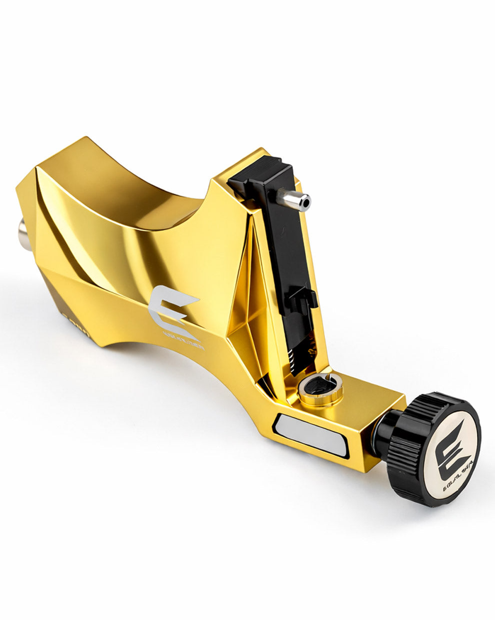 Kwadron Equaliser Ergo gray rotary tattoo machine with matte finish, professional tattoo gear – Coz Tattoo Supplies