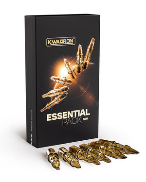 Kwadron soft edge magnum essential pack 18pcs tattoo cartridges box set with cartridges display coz tattoo supplies