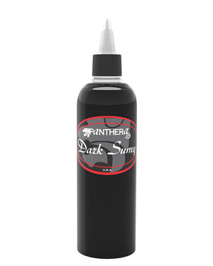 Panthera Dark Sumy Tattoo Ink 150ml bottle for professional shading and greywash tattoos.