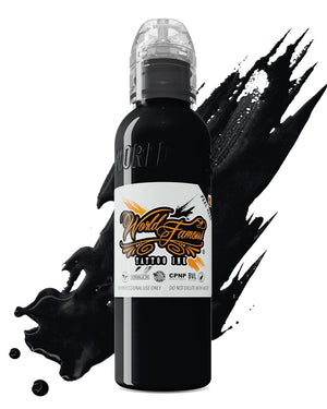 World Famous Legendary Outlining Black tattoo ink bottle 60ml 2oz black ink for sharp outlines and detail work coz tattoo supplies
