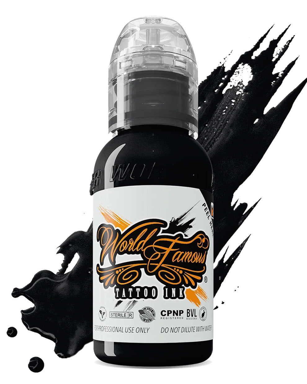 World Famous Triple Blackout tattoo ink bottle 30ml 1oz rich black pigment for lining and shading coz tattoo supplies
