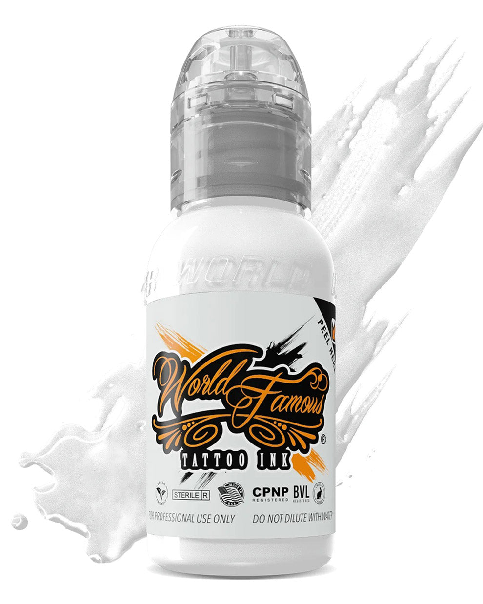 World Famous White House tattoo ink bottle 30ml 1oz bright white pigment for tattooing coz tattoo supplies
