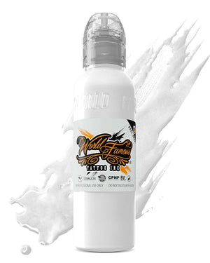 World Famous White House tattoo ink bottle 60ml 2oz white ink for smooth blending and color work coz tattoo supplies
